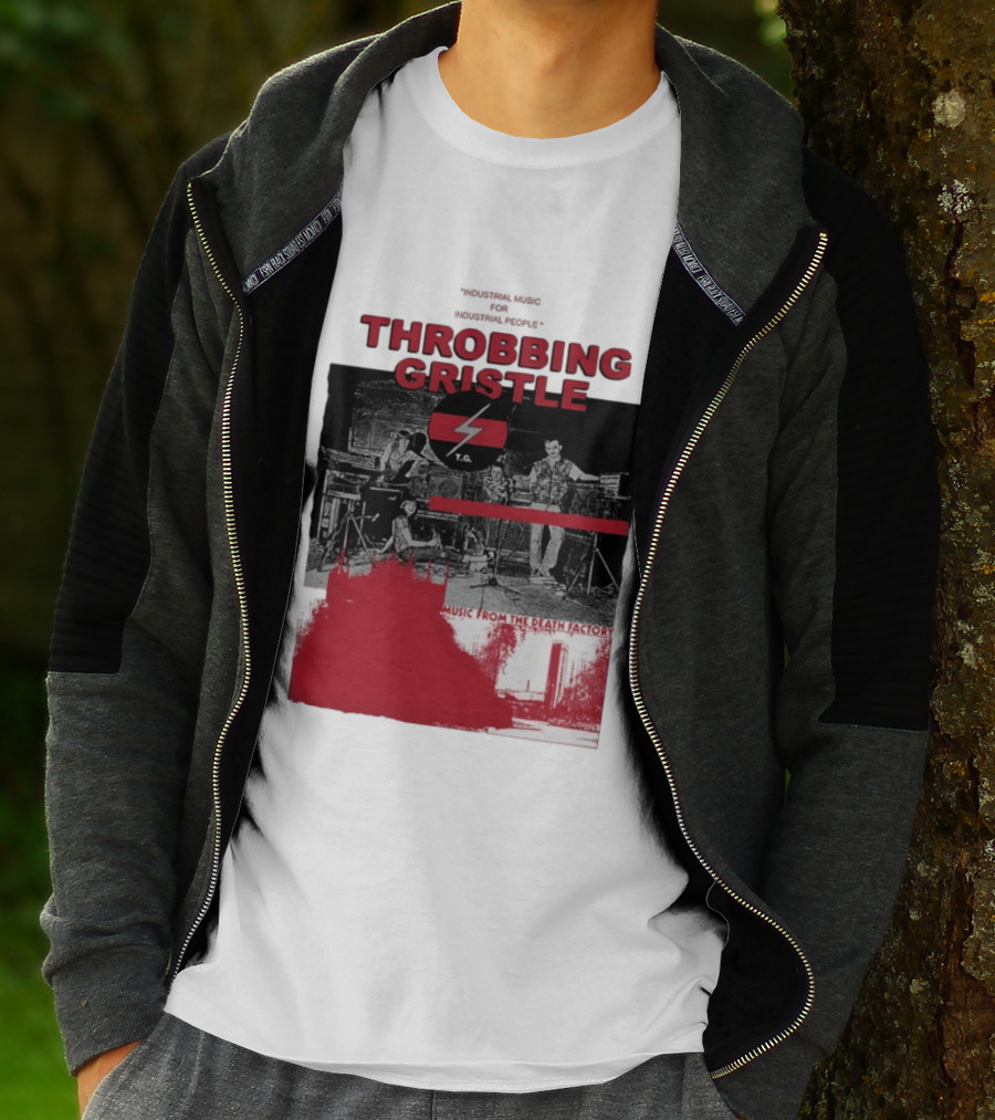 Throbbing Gristle T.G. Industrial Music From The Death Factory T-Shirt