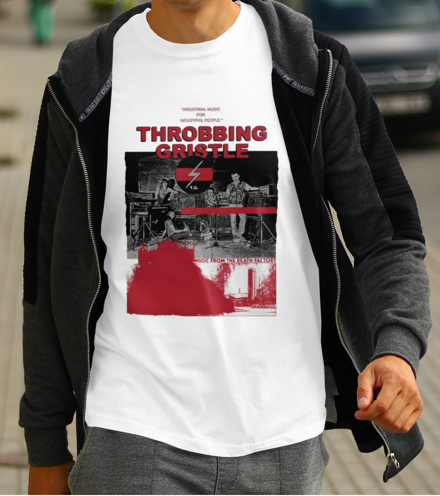 Throbbing Gristle T.G. Industrial Music From The Death Factory T-Shirt