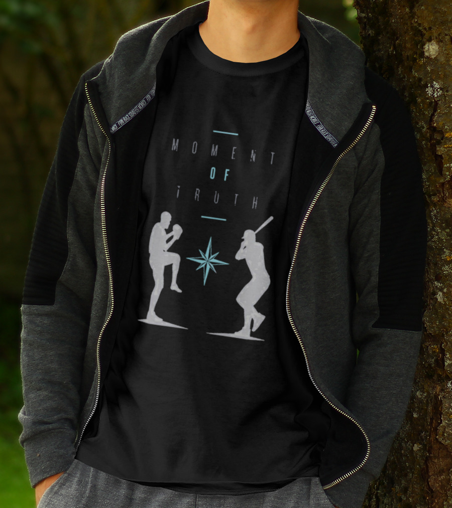 2026 Seattle Mariners Moment Of Truth Baseball Showdown T-Shirt