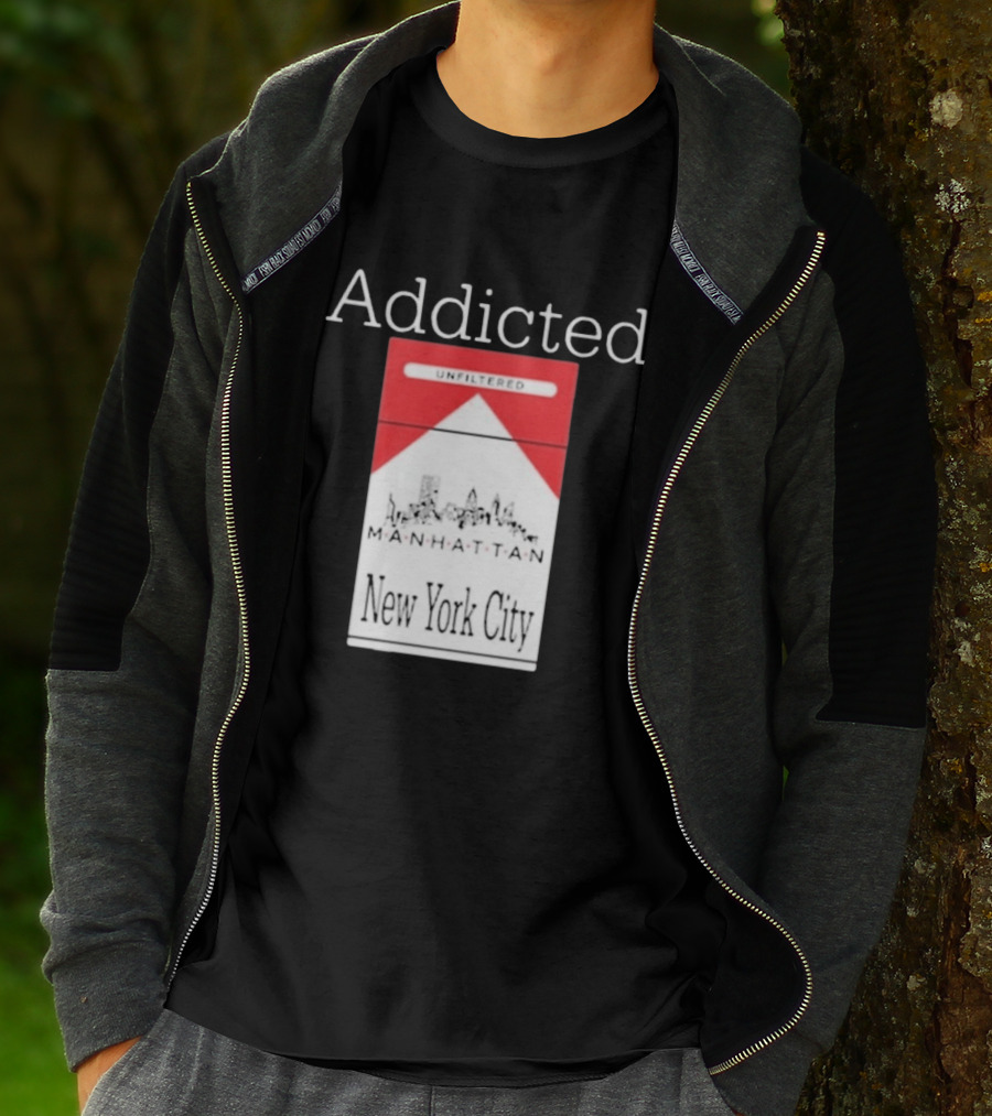 Addicted Unfiltered Manhattan New York City Pack T-Shirt