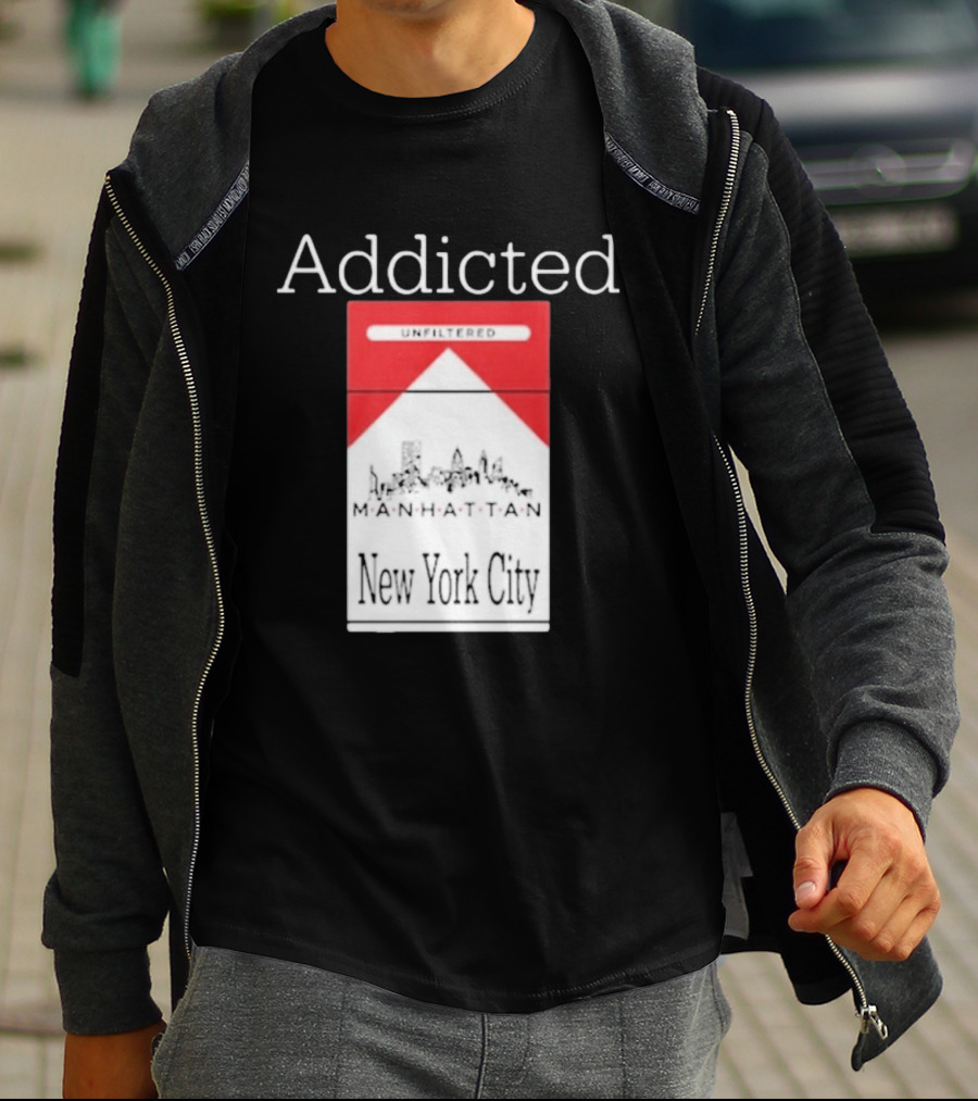 Addicted Unfiltered Manhattan New York City Pack T-Shirt