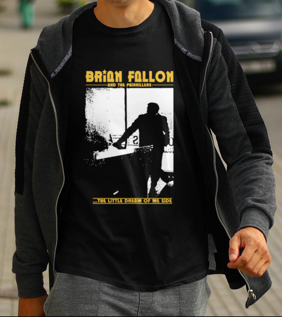 Brian Fallon Painkillers Paving My Way Dream Of Me Side T-Shirt