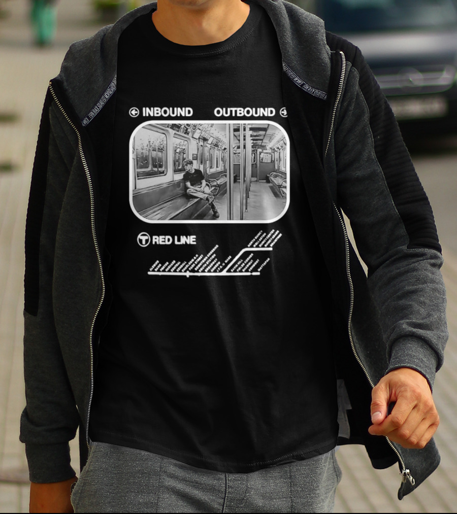 Simon And Garfunkel Hazy Shade Of Winter Subway Scene T-Shirt