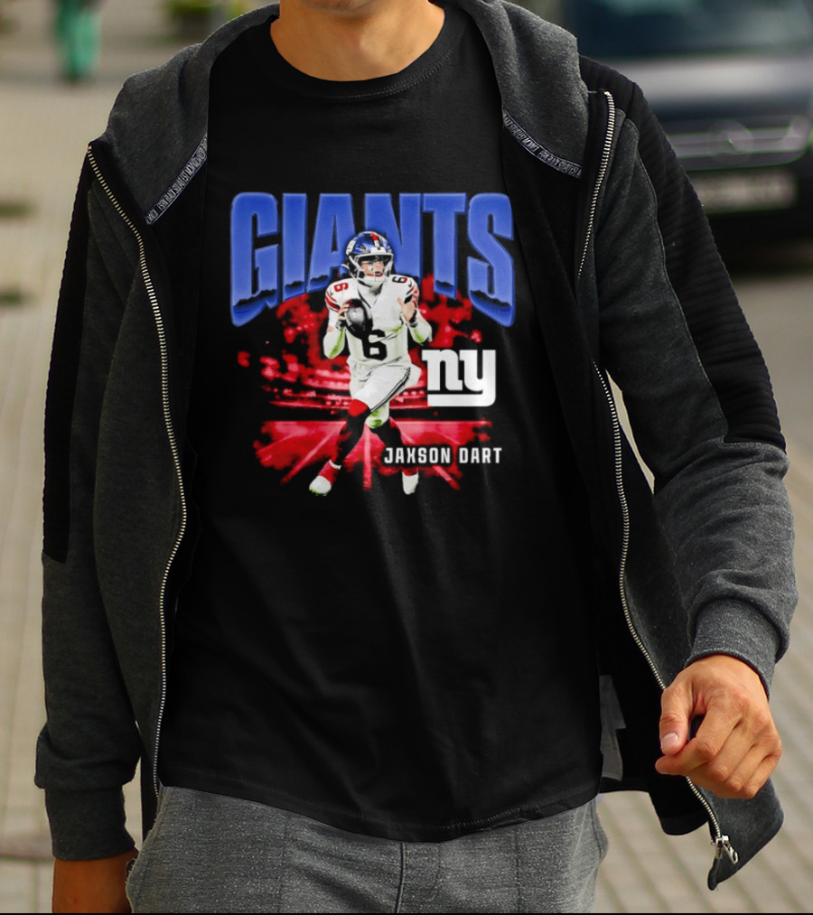 Jaxson Dart New York Giants Football Giants Ny T-Shirt