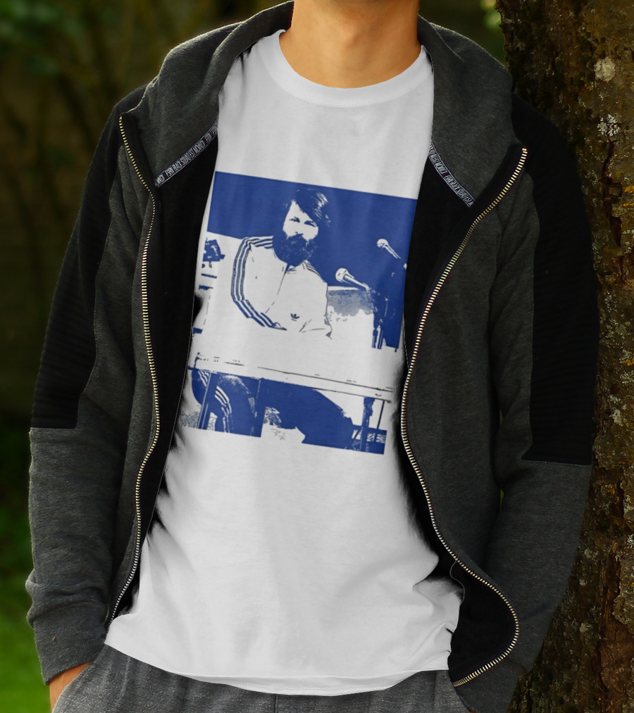 Brian Wilson Piano Microphone Live Performance T-Shirt