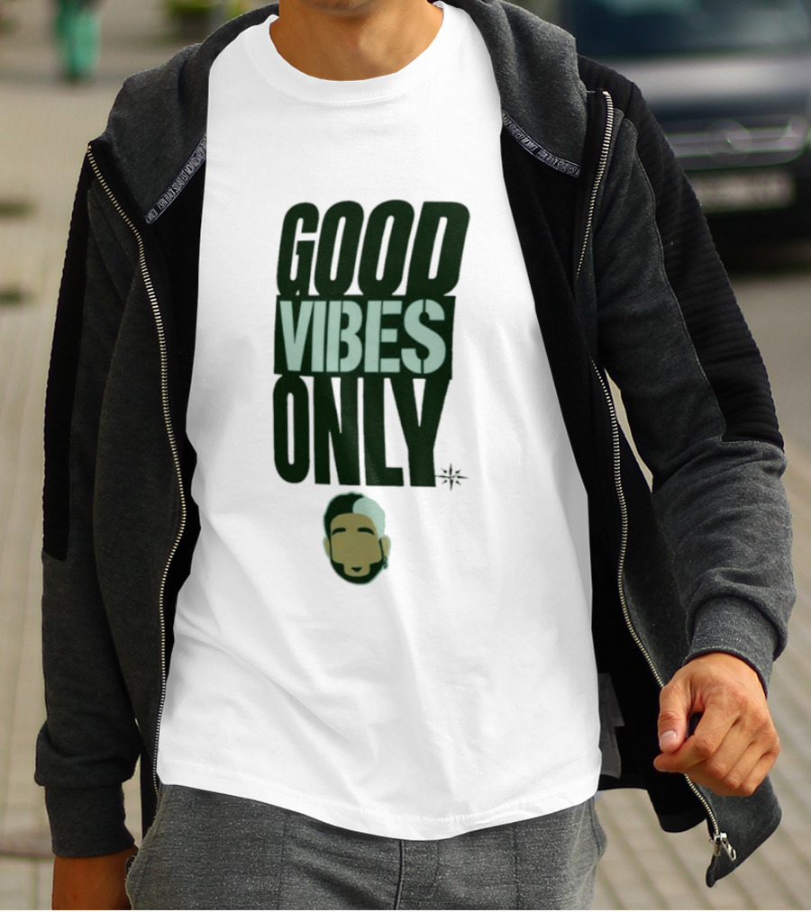 Good Vibes Only Eugenio Suárez Mariners Baseball MLB T-Shirt