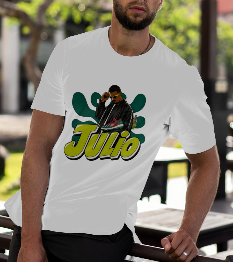 Seattle Mariners Julio Rodriguez Sneaker T-Shirt