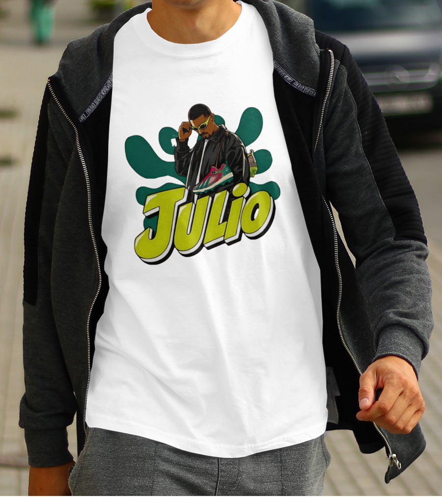 Seattle Mariners Julio Rodriguez Sneaker T-Shirt