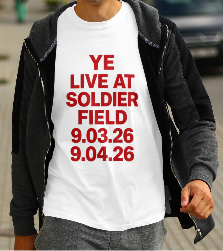 Ye Live At Soldier Field 9.03.26 9.04.26 T-Shirt