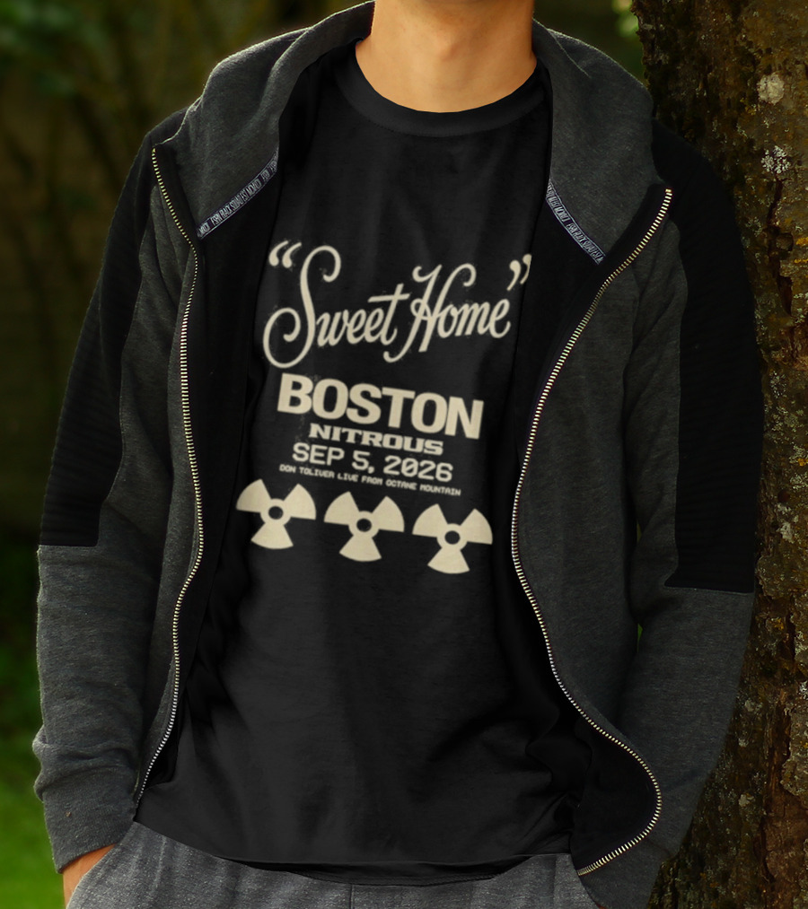 Sweet Home Boston September 5 2026 TD Garden Massachusetts Concert T-Shirt