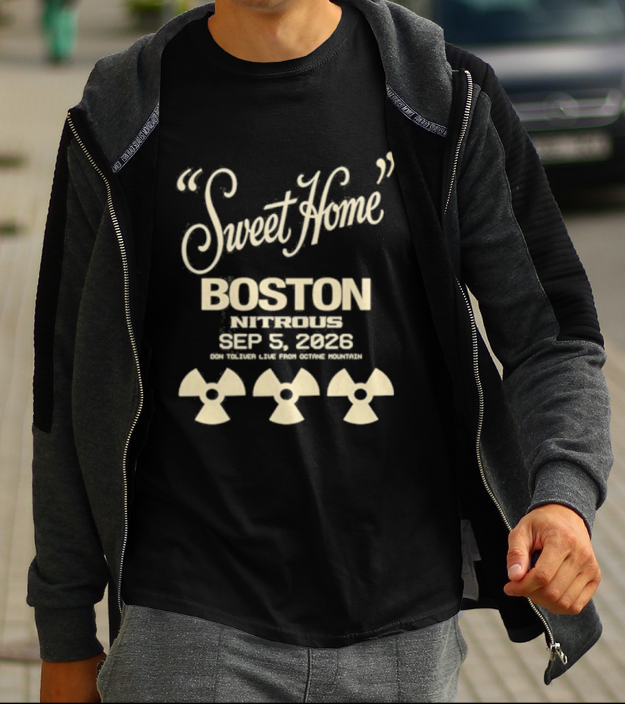Sweet Home Boston September 5 2026 TD Garden Massachusetts Concert T-Shirt