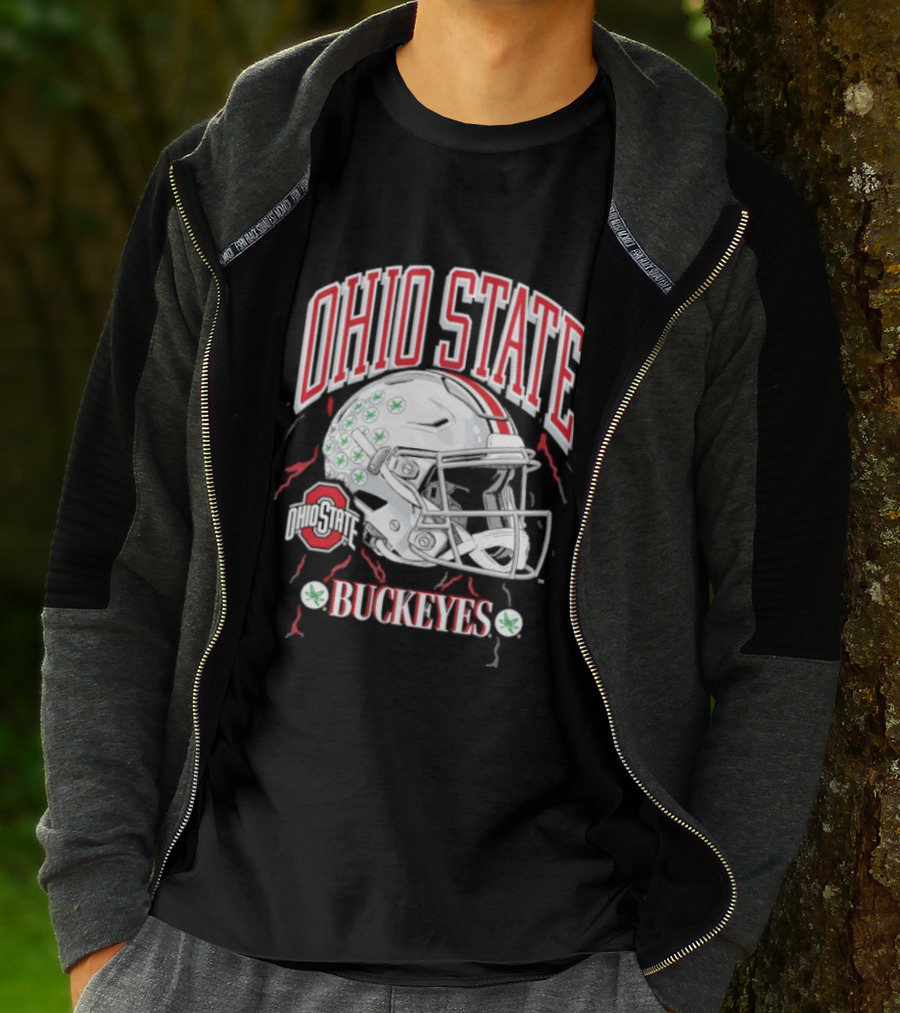 Ohio State Buckeyes 2026 College Gameday Football Helmet Buckeyes T-Shirt