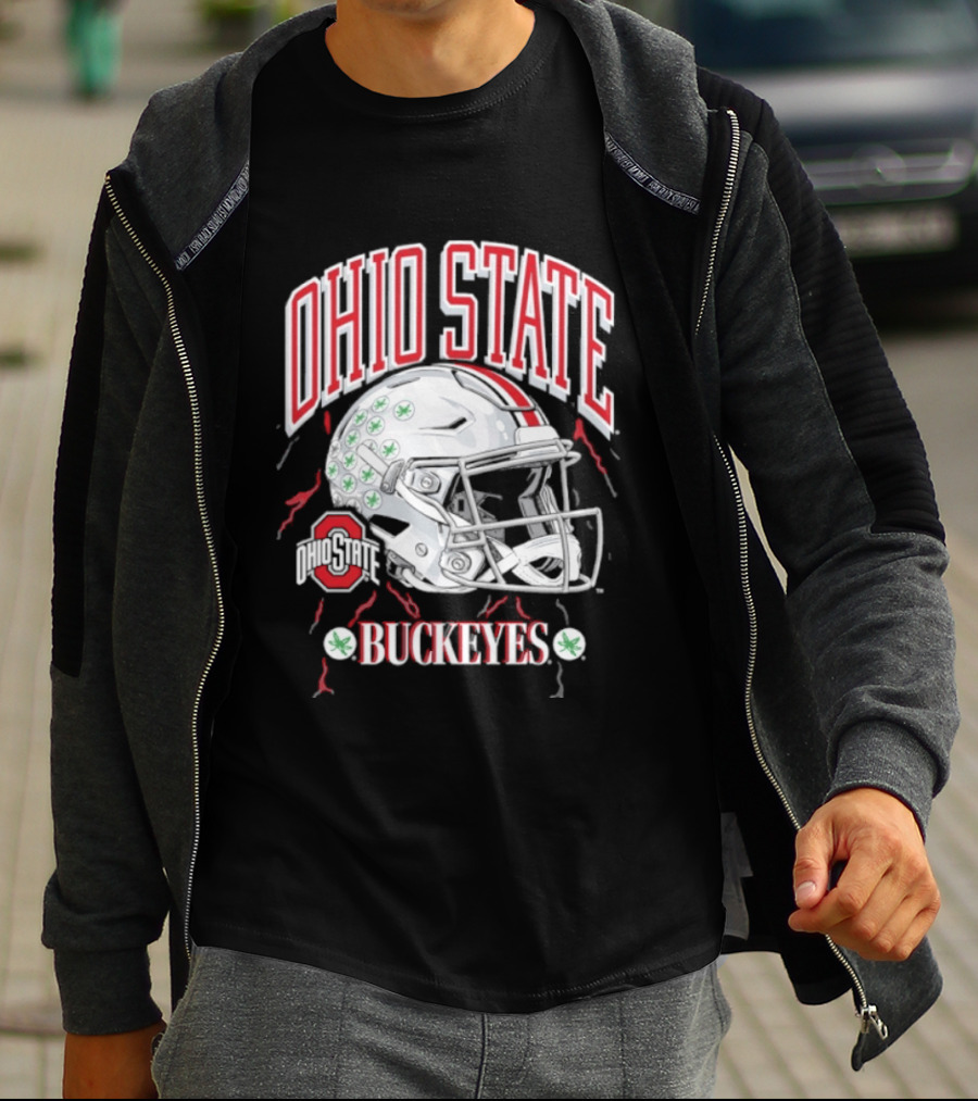 Ohio State Buckeyes 2026 College Gameday Football Helmet Buckeyes T-Shirt