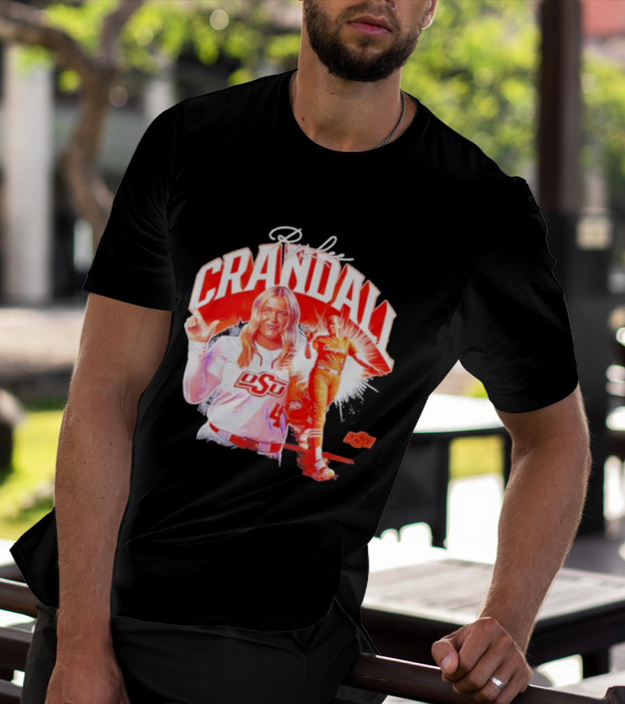 Rylee Crandall Oklahoma State Softball OSU Athlete T-Shirt