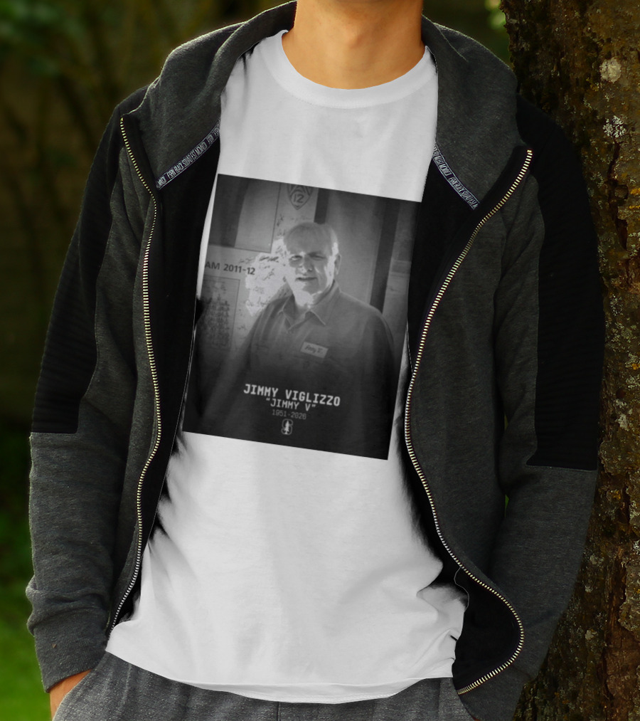 Jimmy Viglizzo "Jimmy V" 1951 2026 Commemoration Stanford Connection T-Shirt
