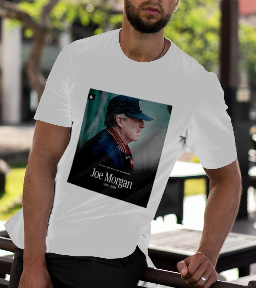 Boston Red Sox Honor Joe Morgan 1930 2026 MLB Memoriam T-Shirt