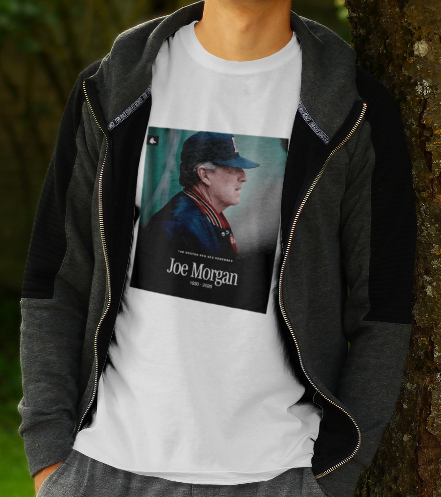 Boston Red Sox Honor Joe Morgan 1930 2026 MLB Memoriam T-Shirt