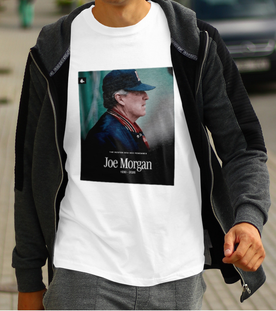 Boston Red Sox Honor Joe Morgan 1930 2026 MLB Memoriam T-Shirt