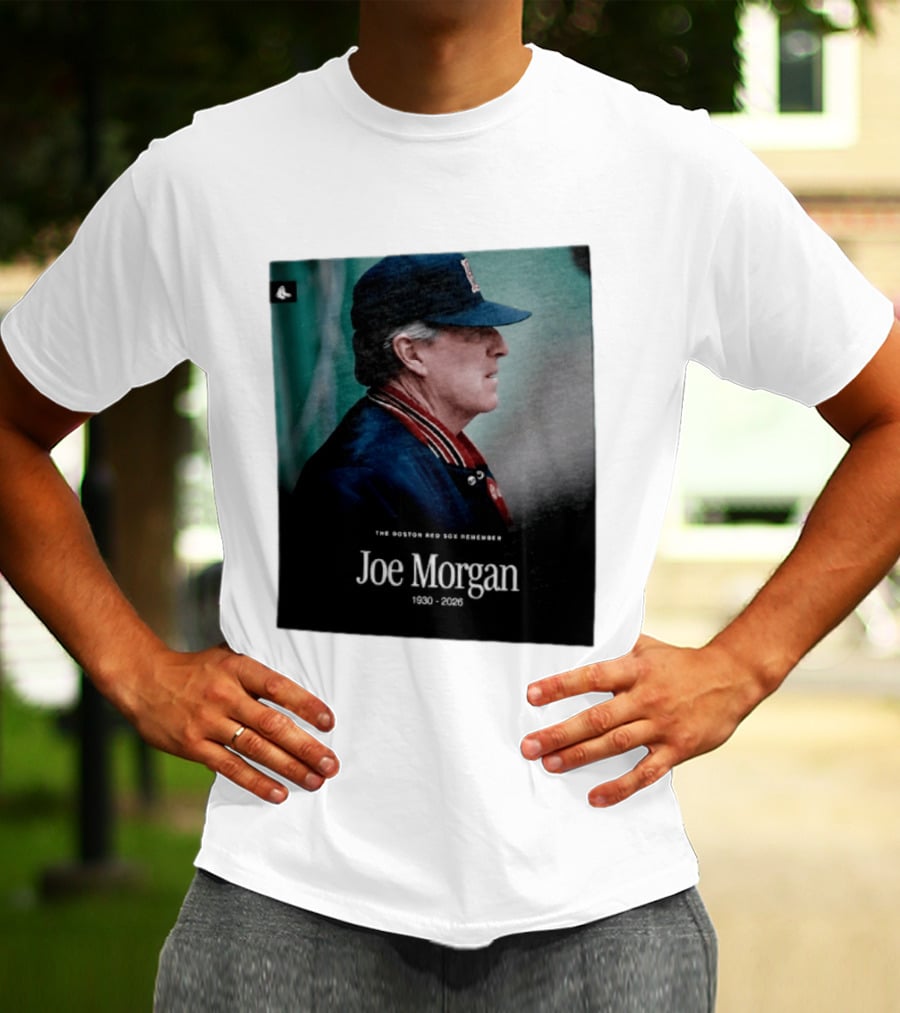 Boston Red Sox Honor Joe Morgan 1930 2026 MLB Memoriam T-Shirt
