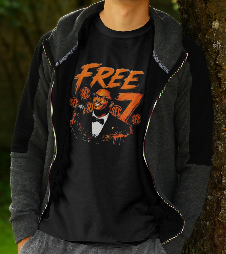 Tennessee Volunteers Arion Carter SEC Free 7 T-Shirt