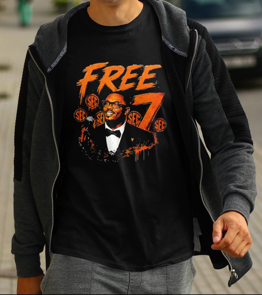 Tennessee Volunteers Arion Carter SEC Free 7 T-Shirt