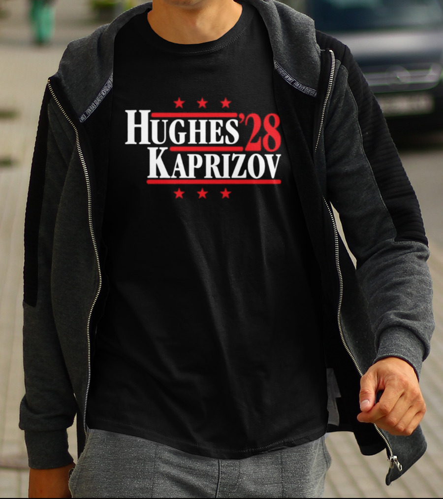Hughes Kaprizov 28 Minnesota Wild NHL Hockey T-Shirt