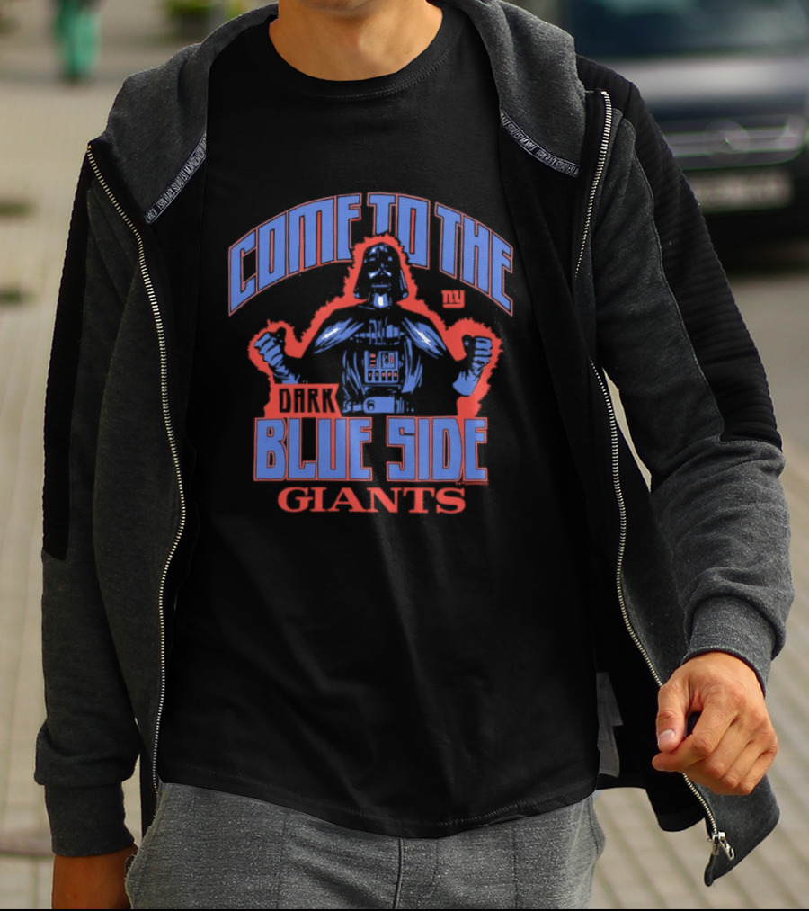 Come To The Dark Blue Side Giants T-Shirt