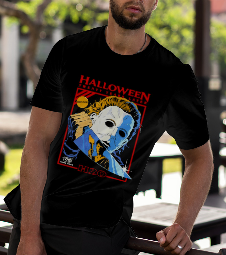 Halloween Twenty Years Later H20 Michael Myers Laurie Strode T-Shirt