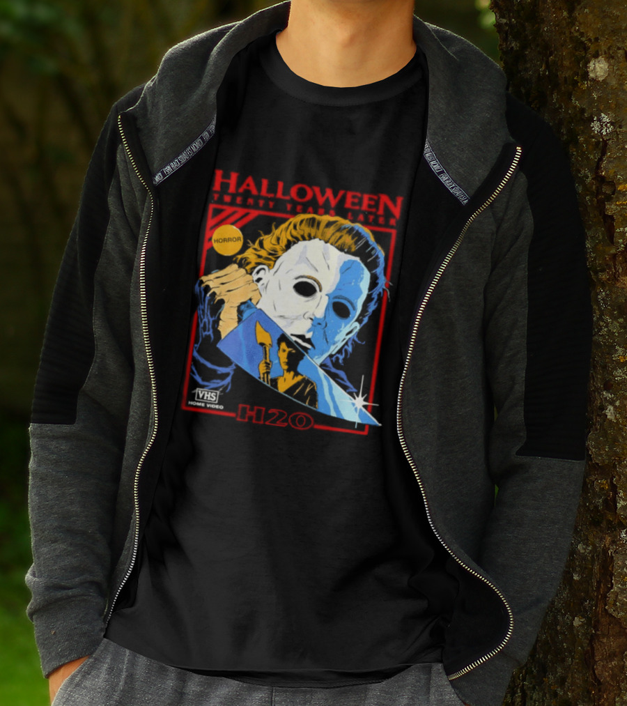 Halloween Twenty Years Later H20 Michael Myers Laurie Strode T-Shirt