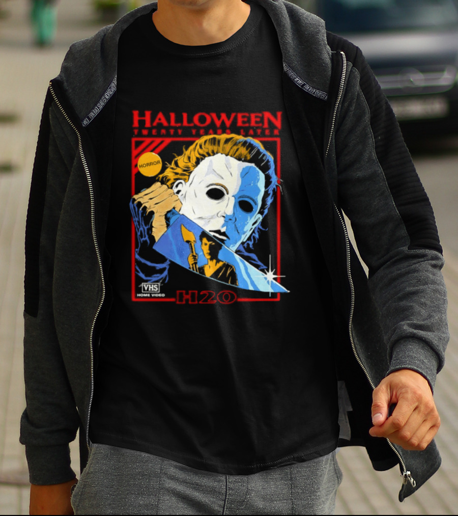 Halloween Twenty Years Later H20 Michael Myers Laurie Strode T-Shirt