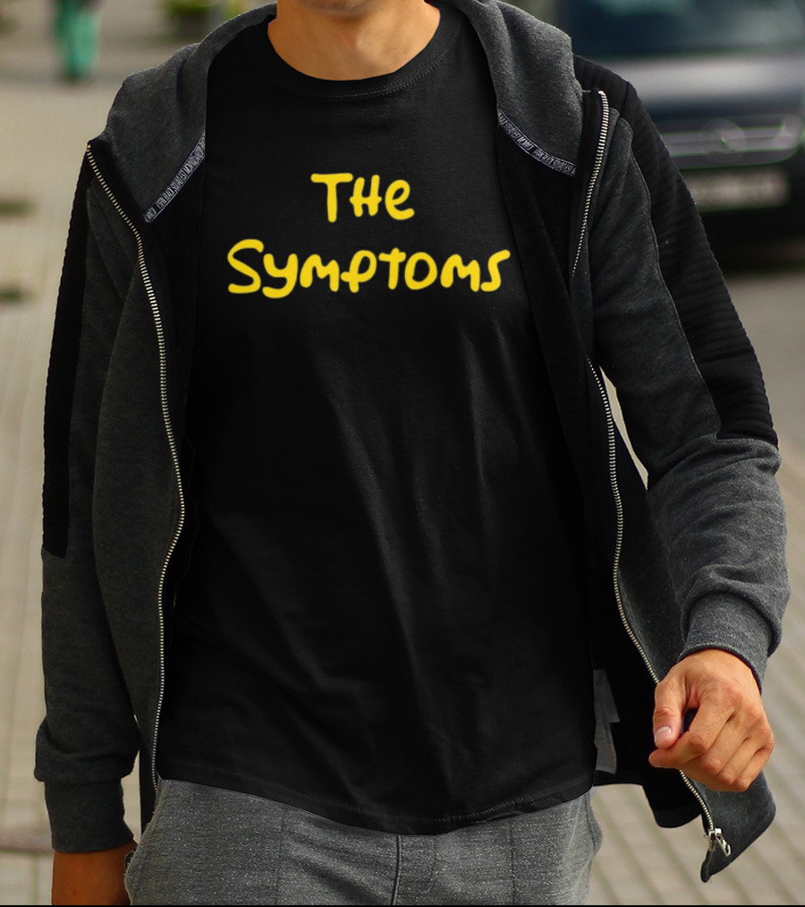 The Symptoms Yellow Font T-Shirt