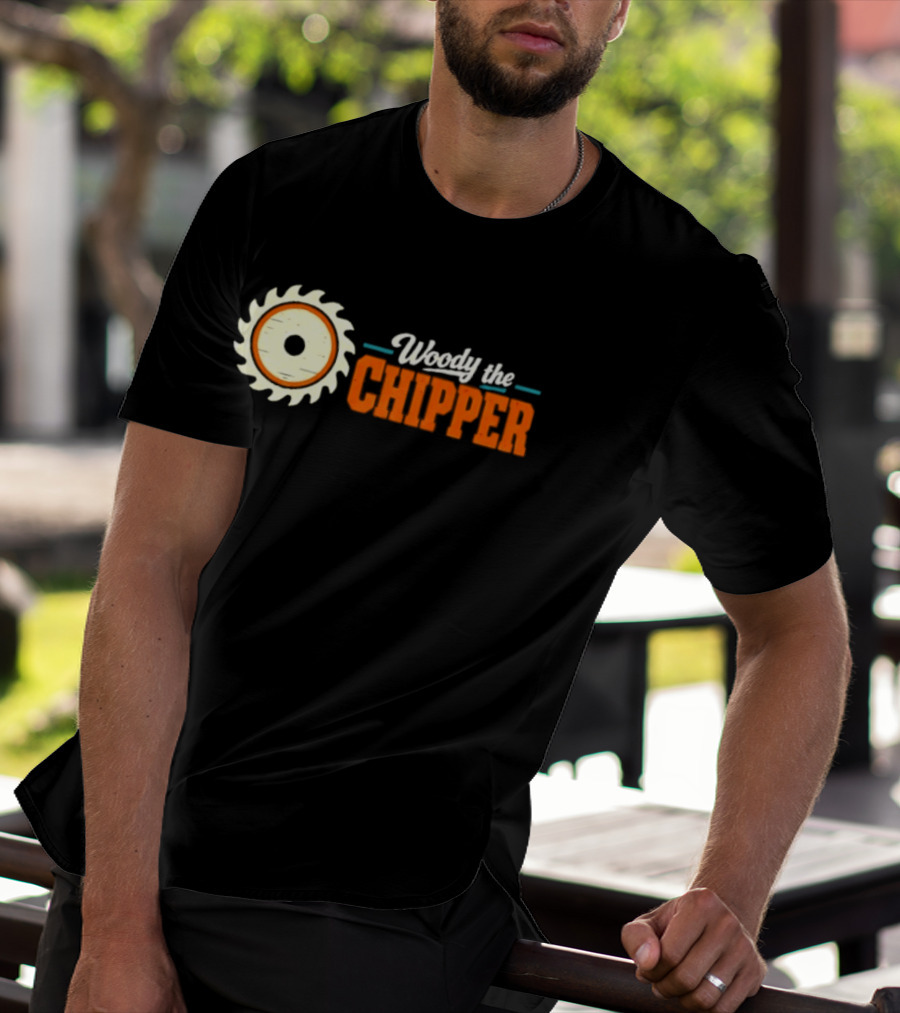 Woody The Chipper Saw Blade Circular T-Shirt