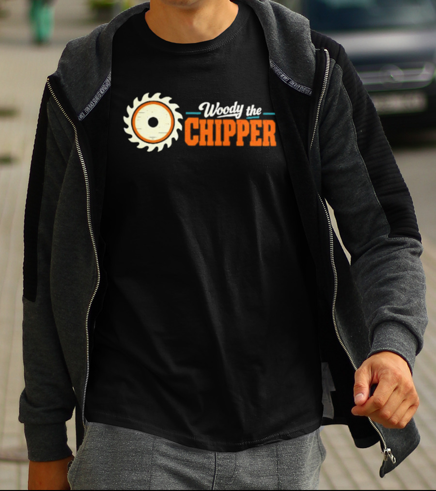 Woody The Chipper Saw Blade Circular T-Shirt