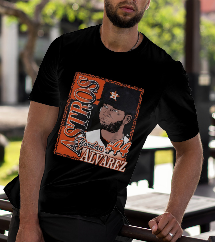 Astros Yordan Alvarez #44 Houston Baseball T-Shirt