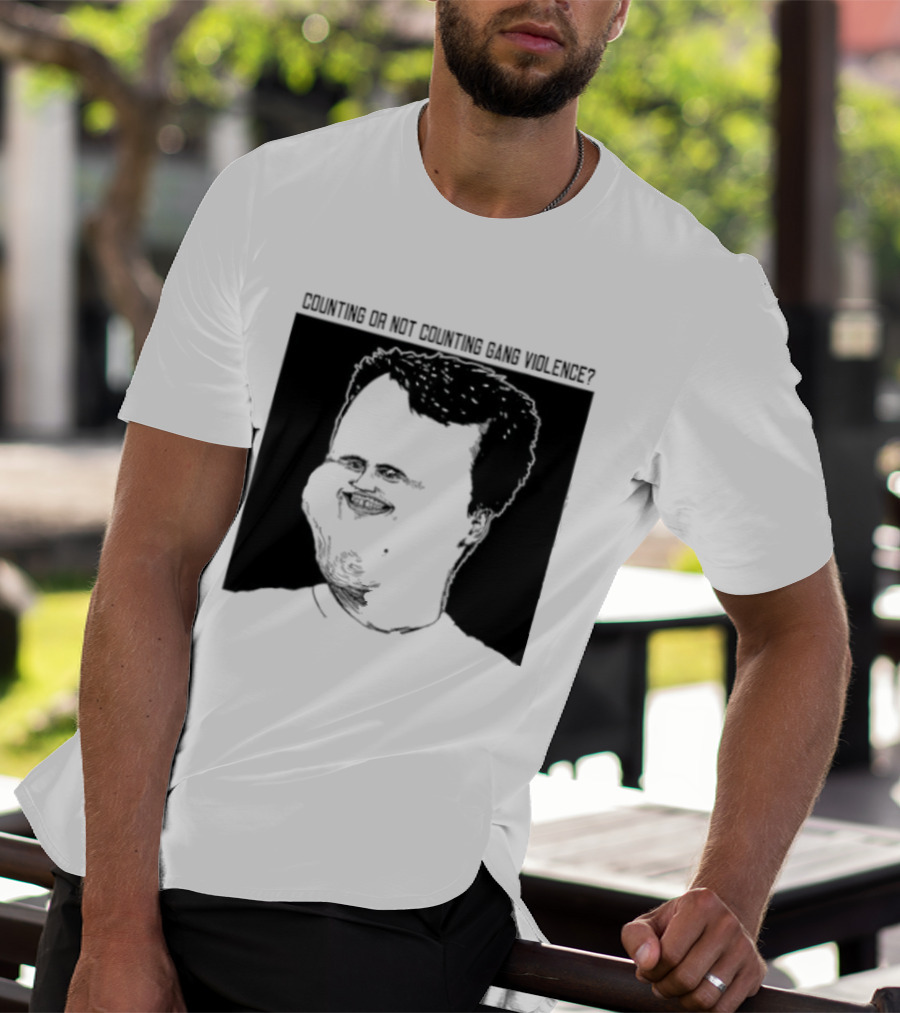 Charlie Kirk Counting Or Not Counting Gang Violence T-Shirt