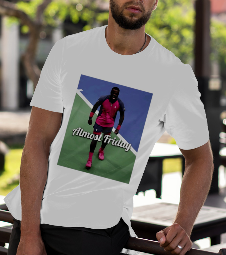 Frances Tiafoe Big FOE Almost Friday Tennis T-Shirt