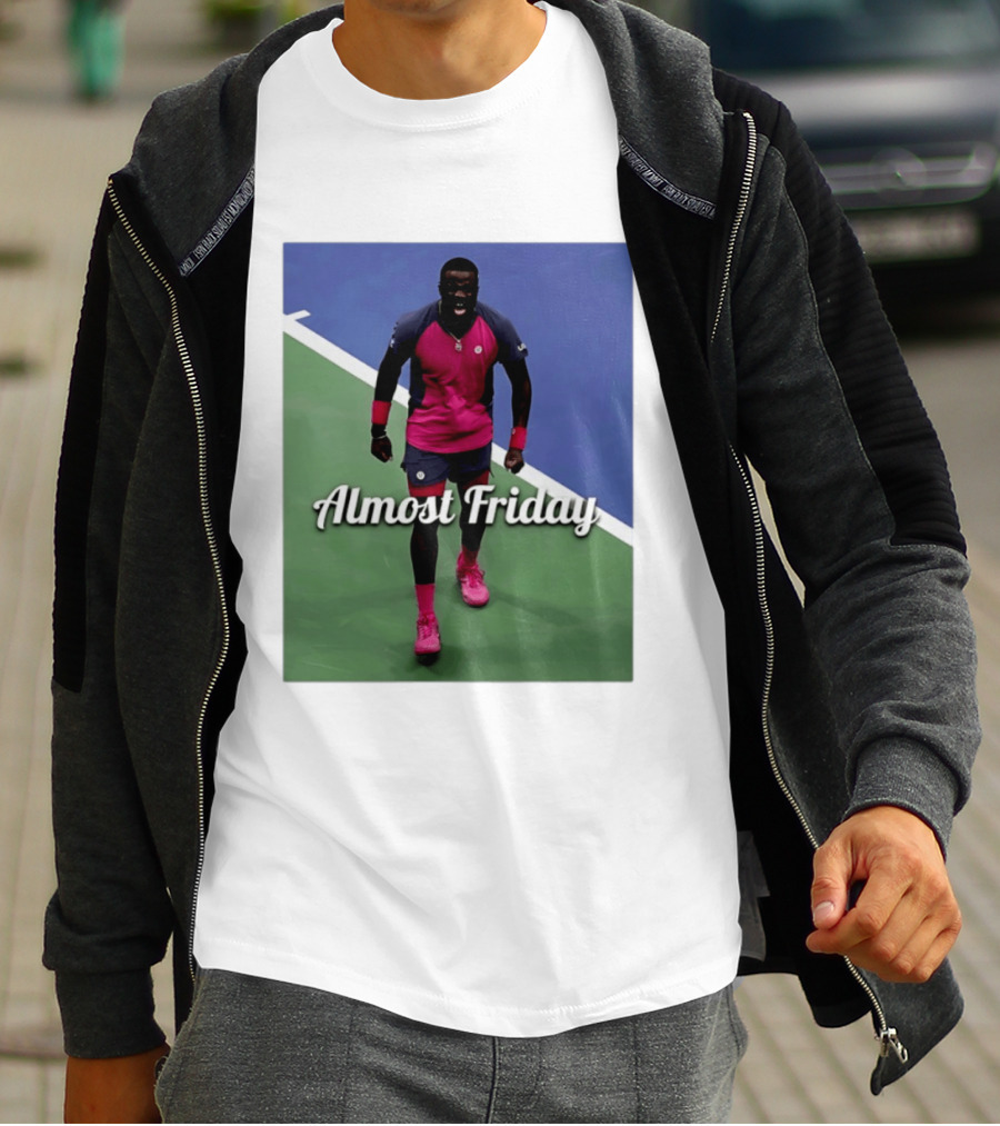 Frances Tiafoe Big FOE Almost Friday Tennis T-Shirt