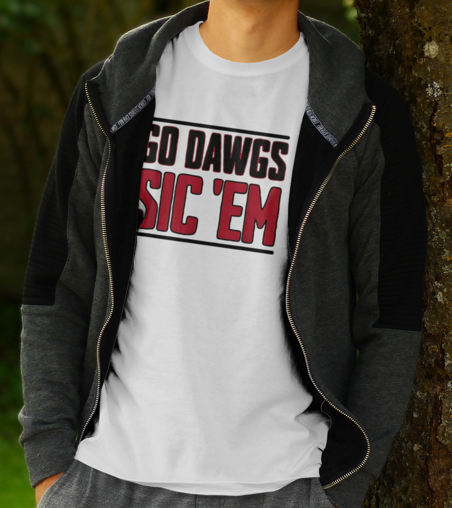 Georgia Bulldogs Go Dawgs Sic Em T-Shirt