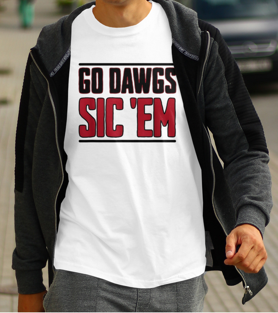 Georgia Bulldogs Go Dawgs Sic Em T-Shirt