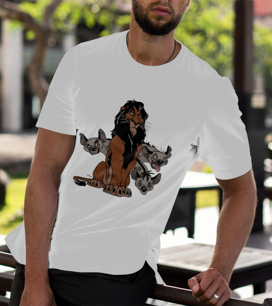 Lion King Scar And Hyenas Troupe T-Shirt