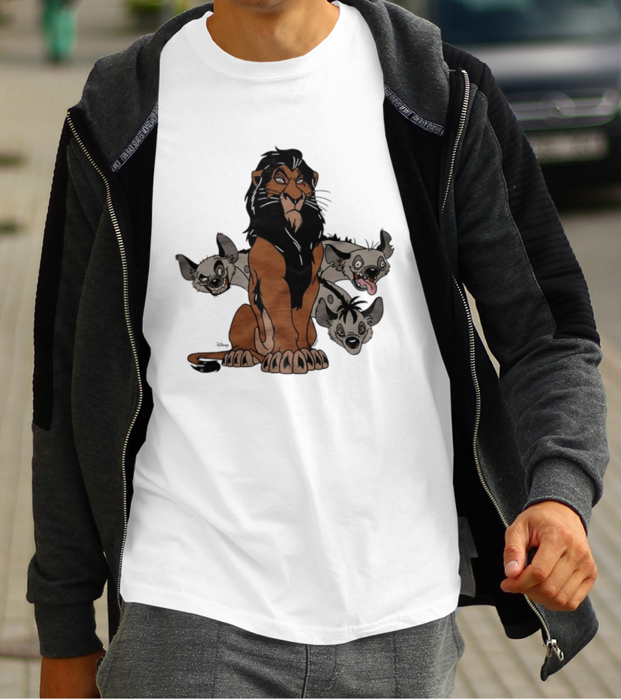 Lion King Scar And Hyenas Troupe T-Shirt