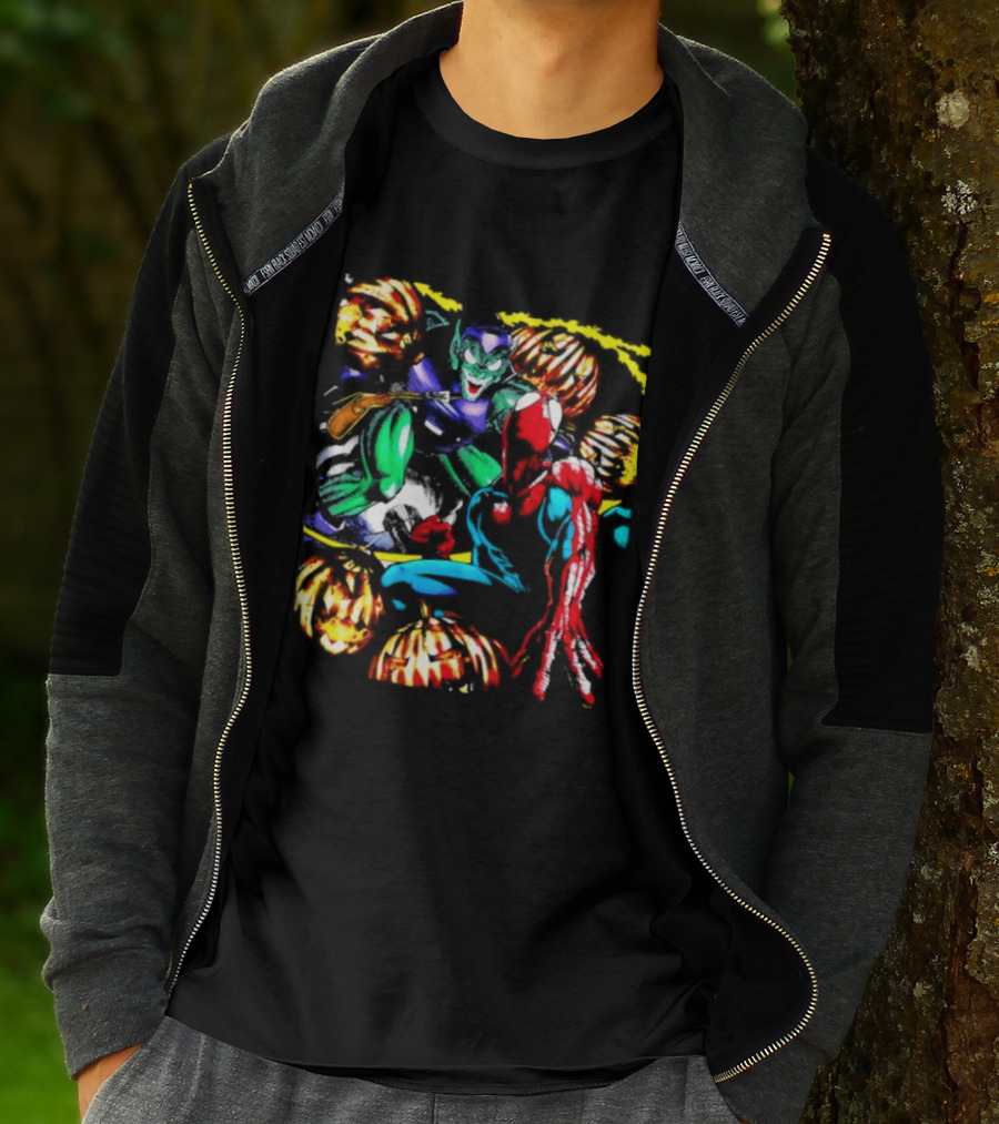 Green Goblin Pumpkin Bombs Marvel Comics T-Shirt