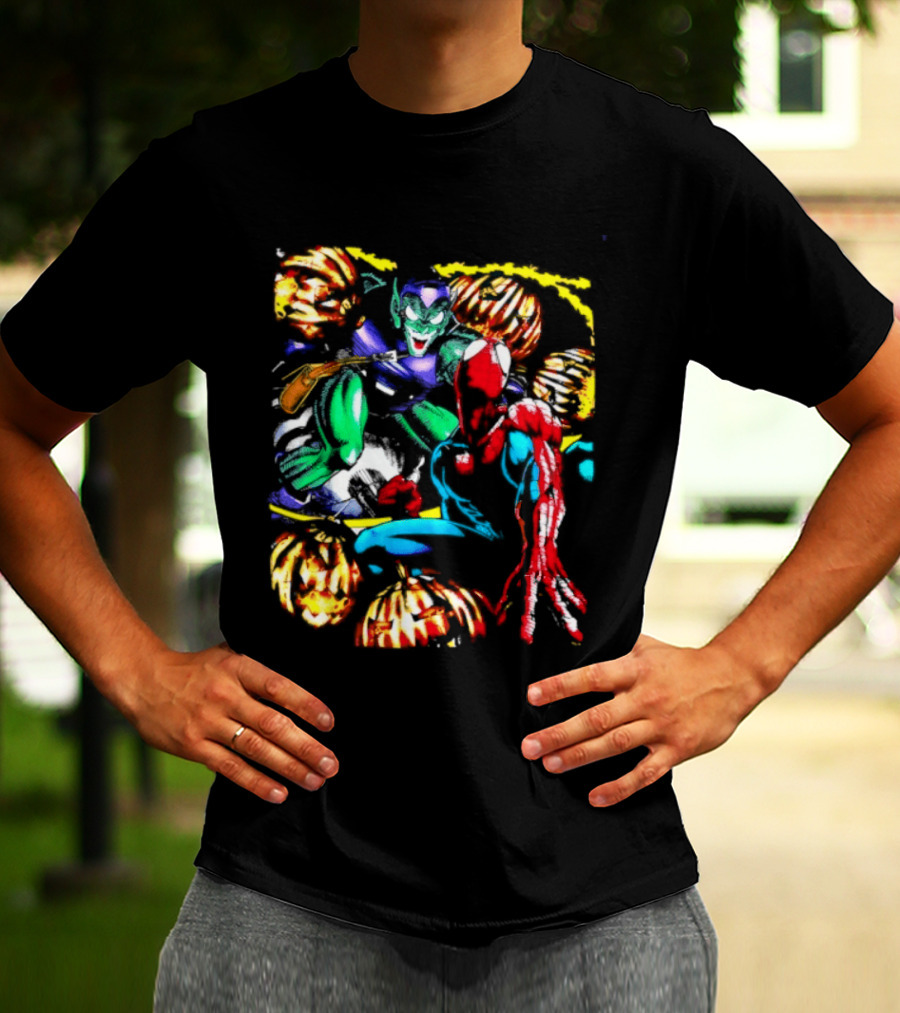 Green Goblin Pumpkin Bombs Marvel Comics T-Shirt