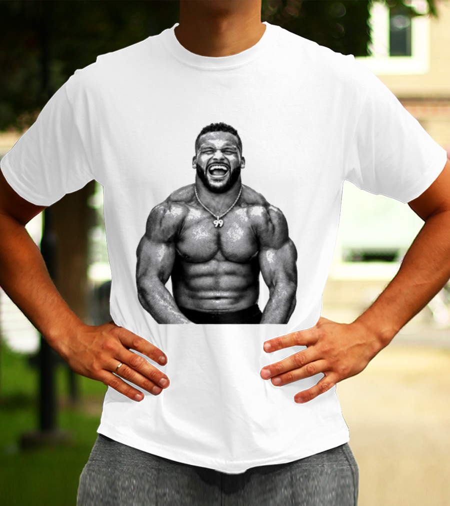 Aaron Donald Muscle Pose No Meme 99 Necklace T-Shirt
