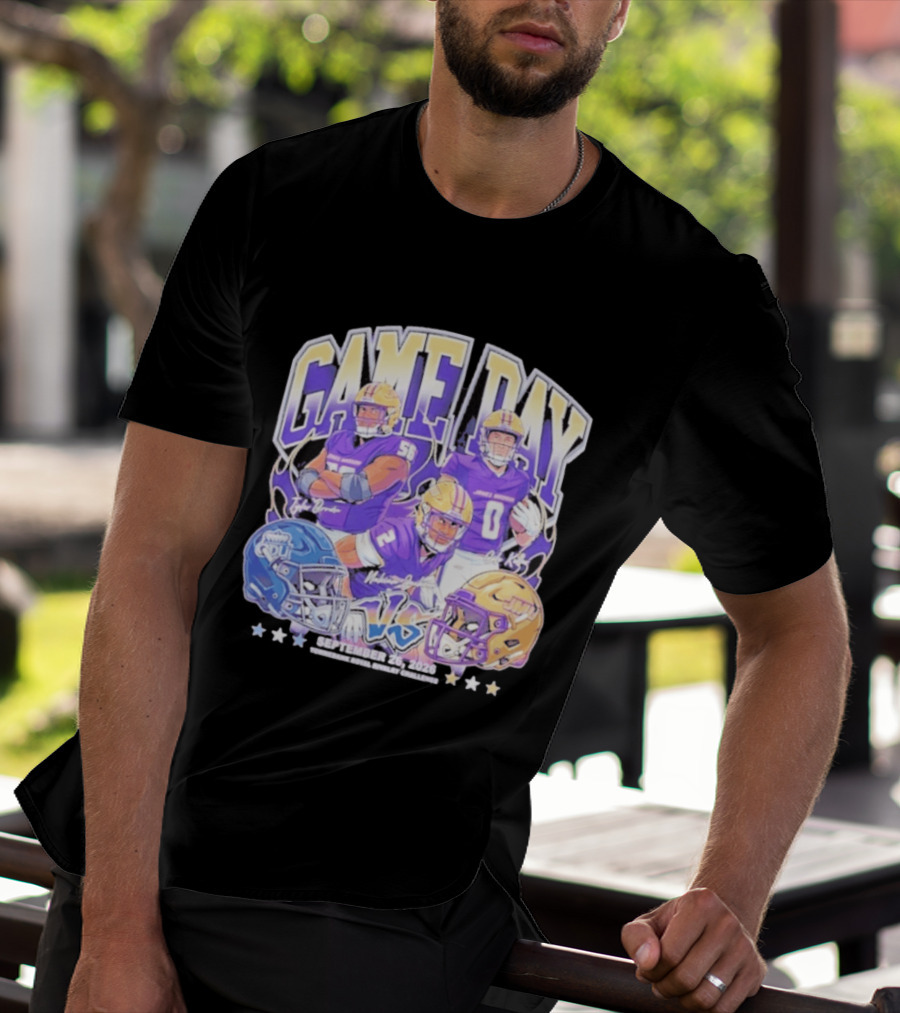 Game Day Nakian Jackson Cole Keller Tyler Brown JMU Vs ODU September 26 2026 T-Shirt