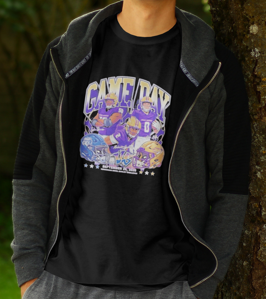 Game Day Nakian Jackson Cole Keller Tyler Brown JMU Vs ODU September 26 2026 T-Shirt