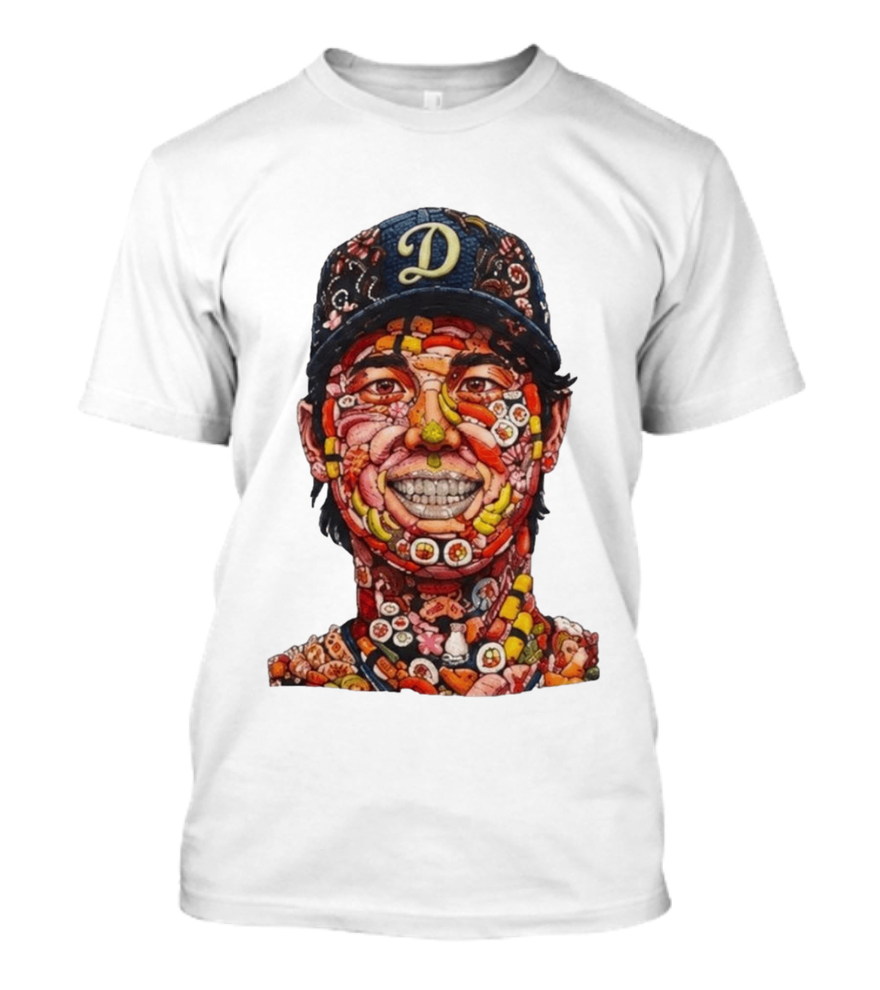 Dodgers Shohei Ohtani ZooCorp Foods Snacks T-Shirt