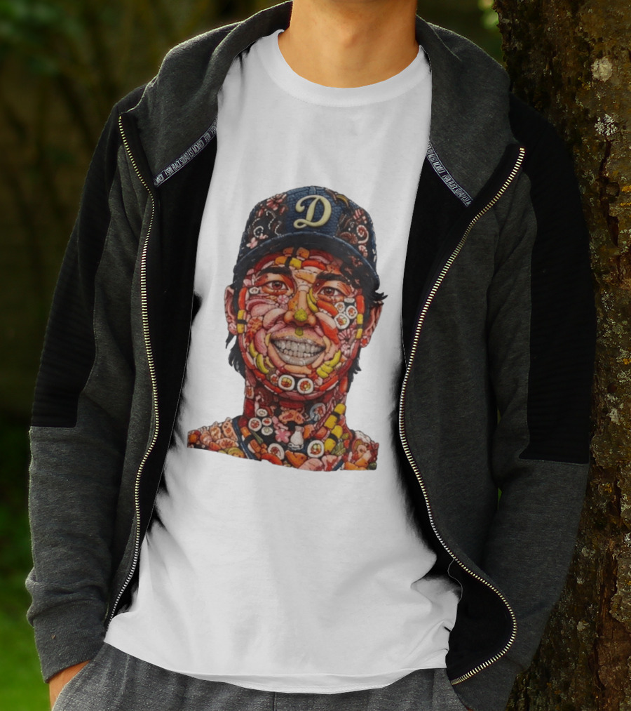 Dodgers Shohei Ohtani ZooCorp Foods Snacks T-Shirt