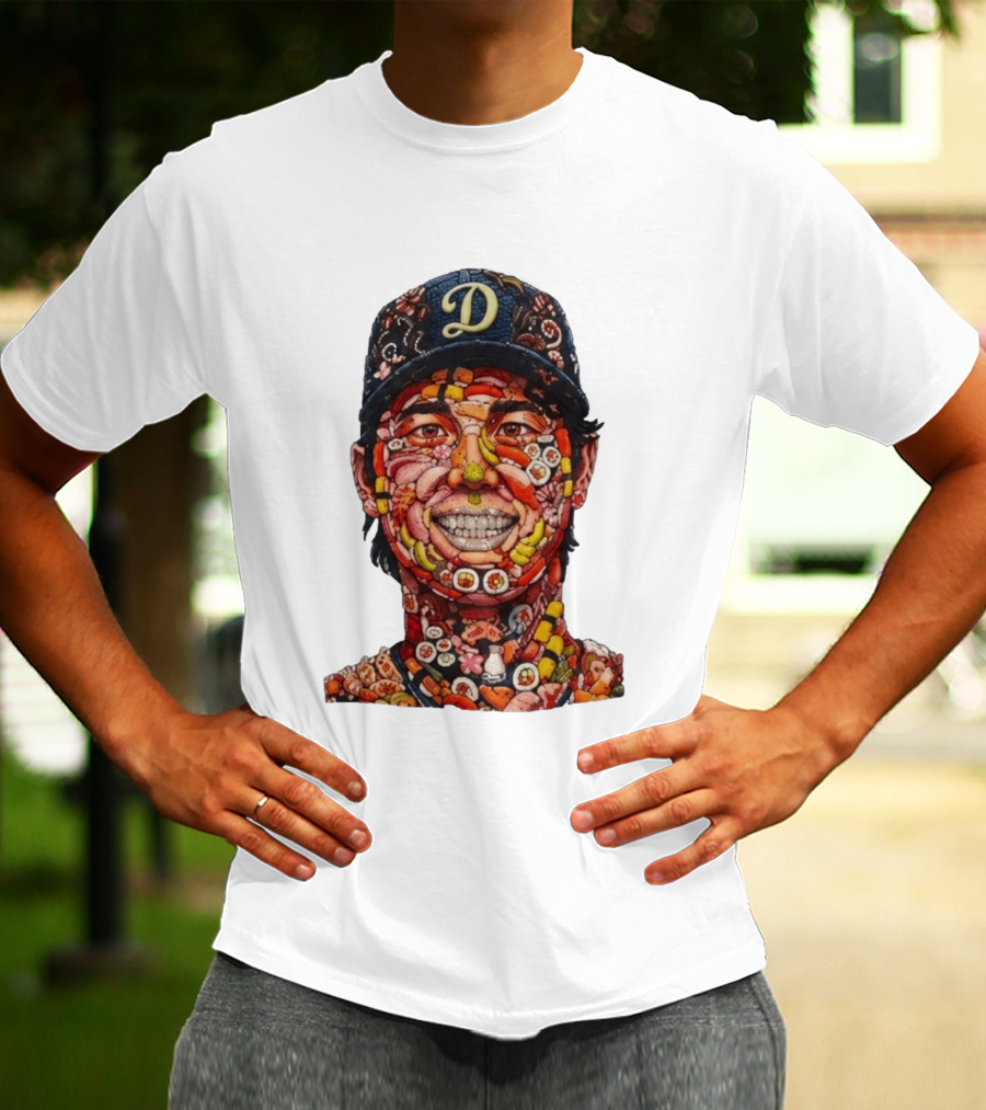 Dodgers Shohei Ohtani ZooCorp Foods Snacks T-Shirt