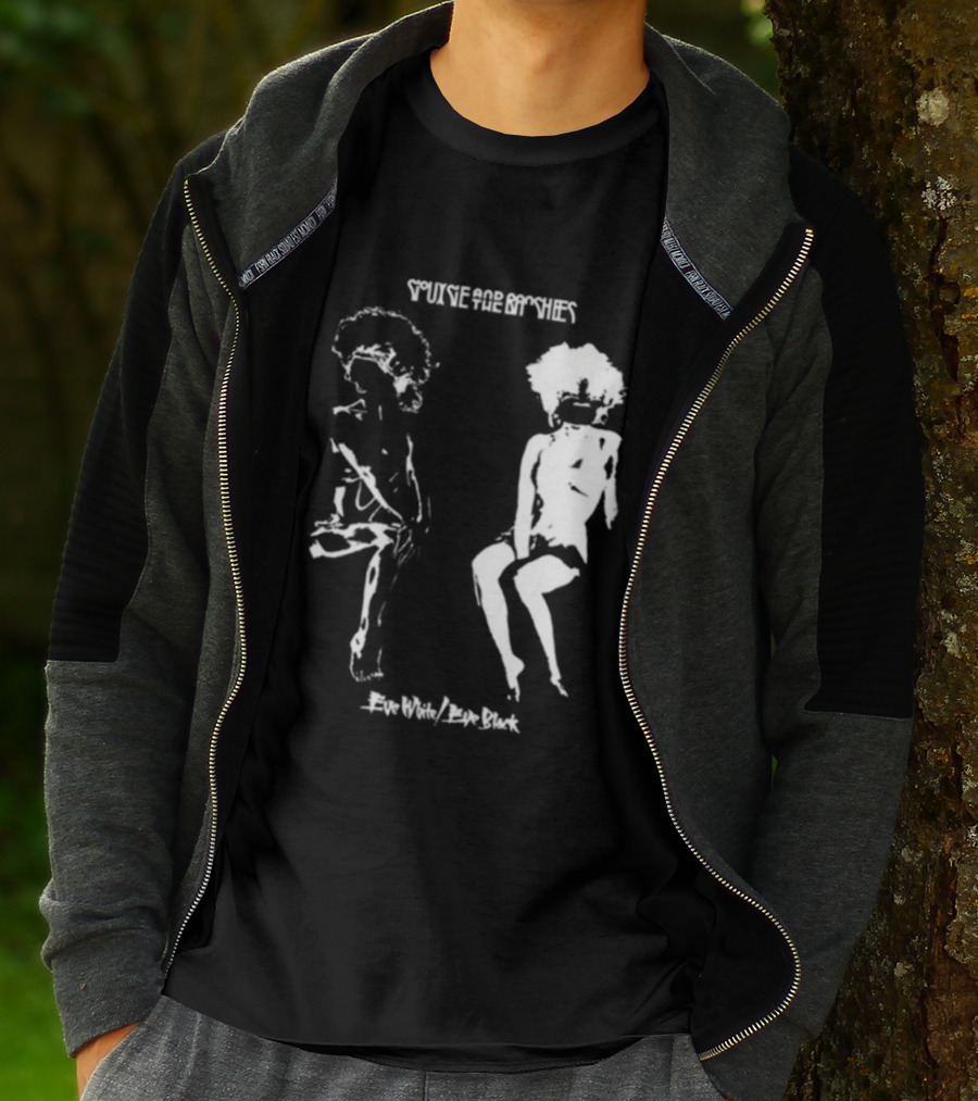 Siouxsie And The Banshees Eve White Eve Black T-Shirt